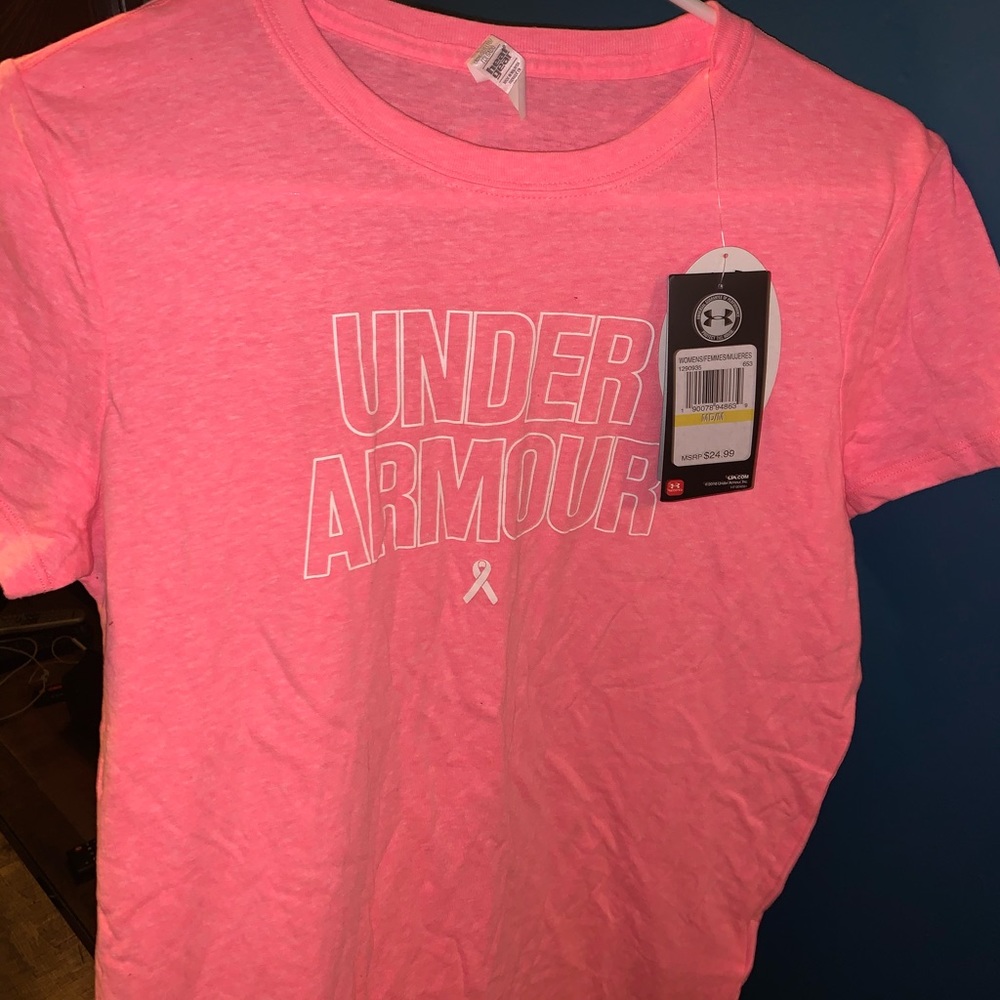 Breast cancer awareness shirt. Never worn.